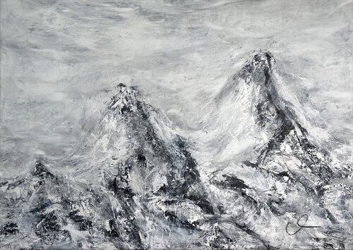 Stillness I by Maria Bevilacqua-Fischer, Painting for Sale on Select