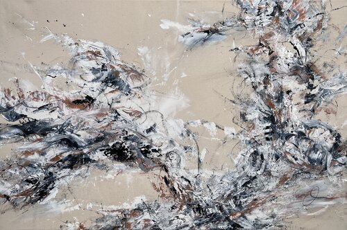 Tutto è connesso VIII  / All is connected no. 8 by Maria Bevilacqua-Fischer, Painting for Sale on Select
