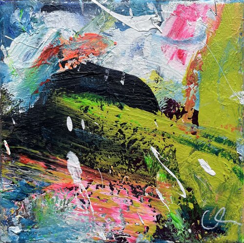 Tiny treasure no. 100 by Maria Bevilacqua-Fischer, Painting for Sale on Select