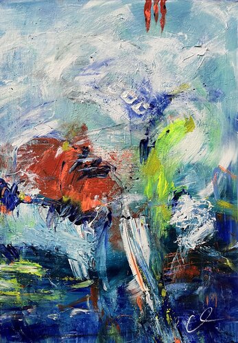 Senza limiti II  /  No limits no. 2 by Maria Bevilacqua-Fischer, Painting for Sale on Select