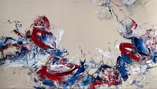 Dance of the elements III by Maria Bevilacqua-Fischer, Painting for Sale on Select