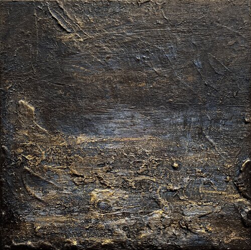 Golden reflections II by Maria Bevilacqua-Fischer, Painting for Sale on Select