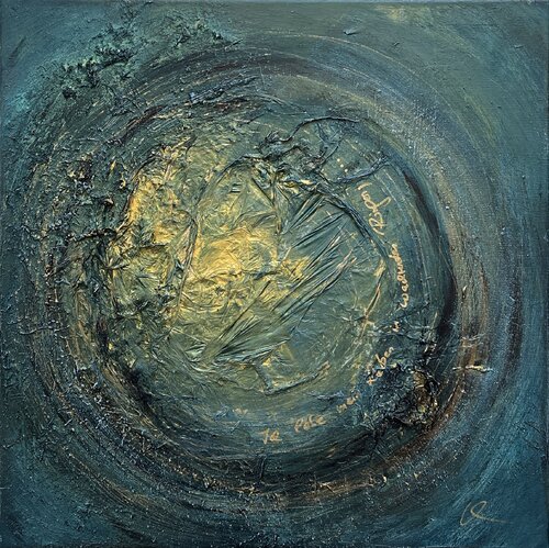 Hommage an Rilke I by Maria Bevilacqua-Fischer, Painting for Sale on Select