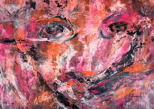 Be brave ! by Maria Bevilacqua-Fischer, Painting for Sale on Select