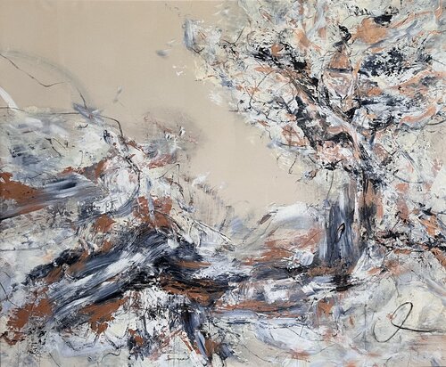 New beginnings II by Maria Bevilacqua-Fischer, Painting for Sale on Select