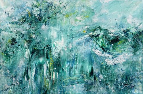 Ethereal passage of time by Maria Bevilacqua-Fischer, Painting for Sale on Select