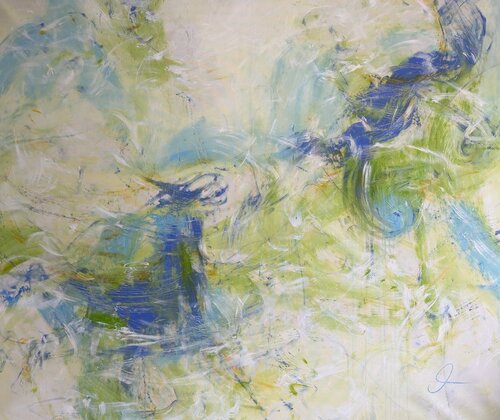 Fresh impetus II by Maria Bevilacqua-Fischer, Painting for Sale on Select