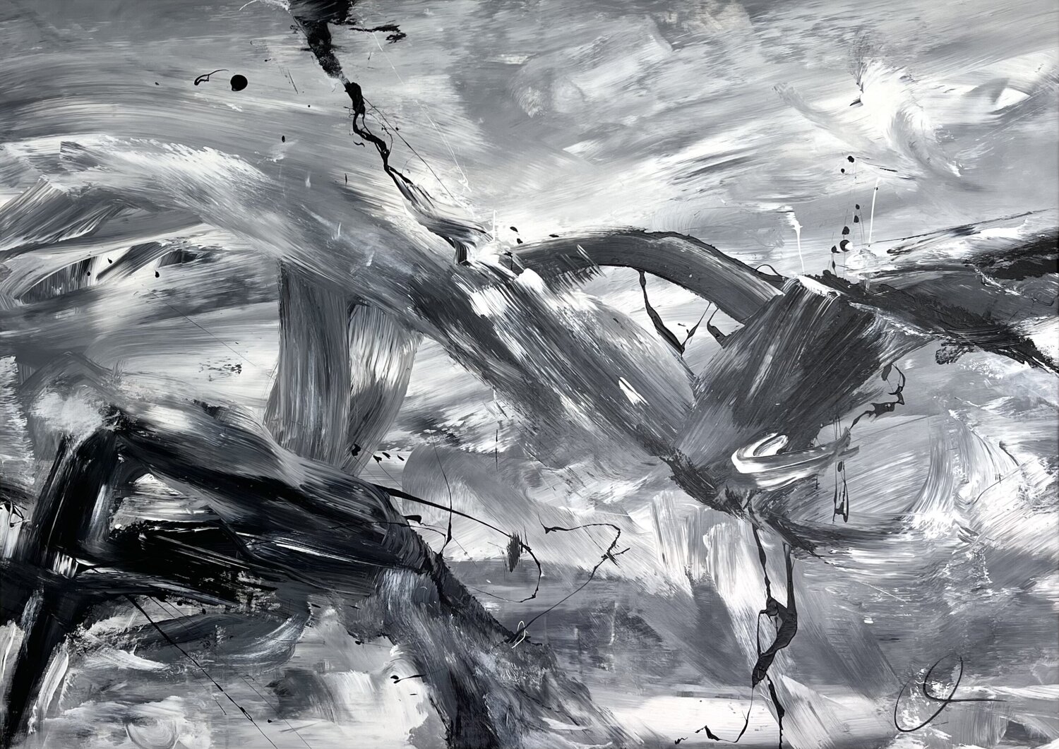 Endless journey I Maria Bevilacqua-Fischer Original painting for sale
