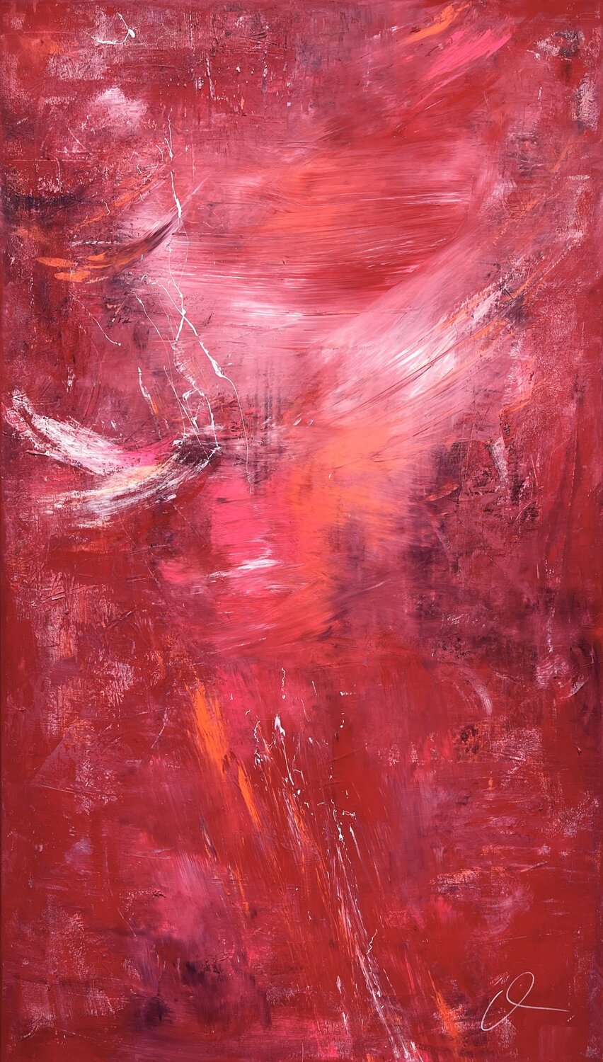 The pulse of being Maria Bevilacqua-Fischer Original painting for sale