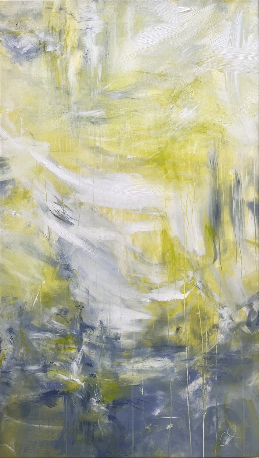 Ethereal light I Maria Bevilacqua-Fischer Original painting for sale