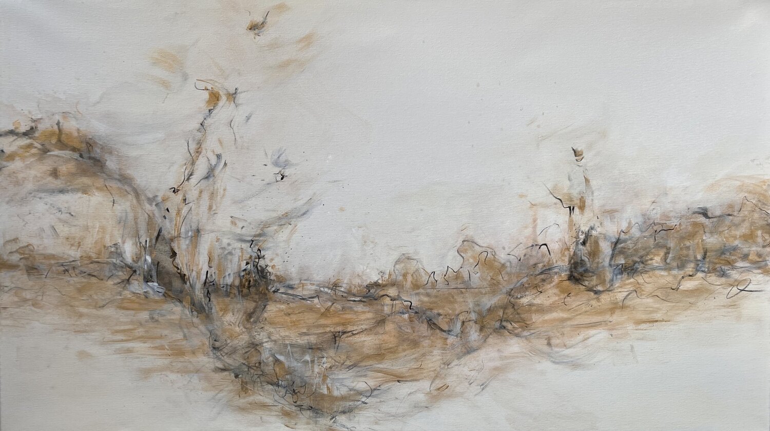 Ethereal light III Maria Bevilacqua-Fischer Original painting for sale