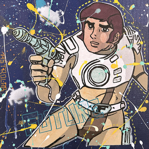 CAPTAIN F by SeCam, Painting for Sale on Select