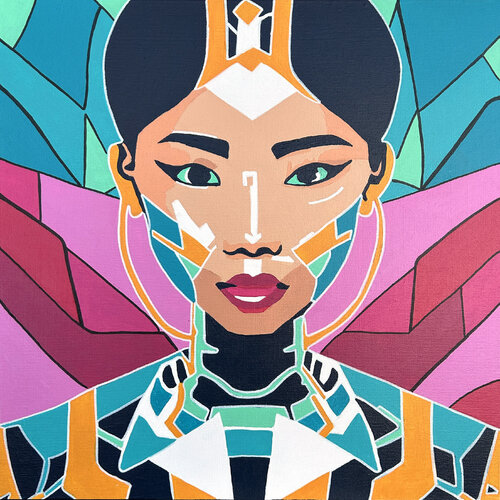 ASIA I by SeCam, Painting for Sale on Select