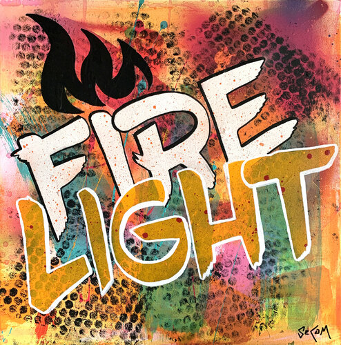 FIRE LIGHT by SeCam, Painting for Sale on Select