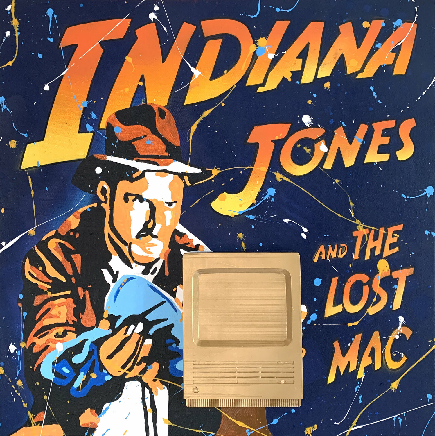 The lost Mac SeCam Original painting for sale