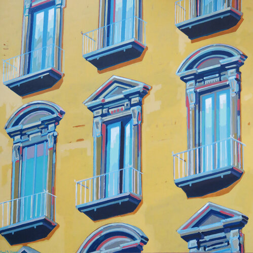 NAPOLI by Manuel Di Chiara, Painting for Sale on Select