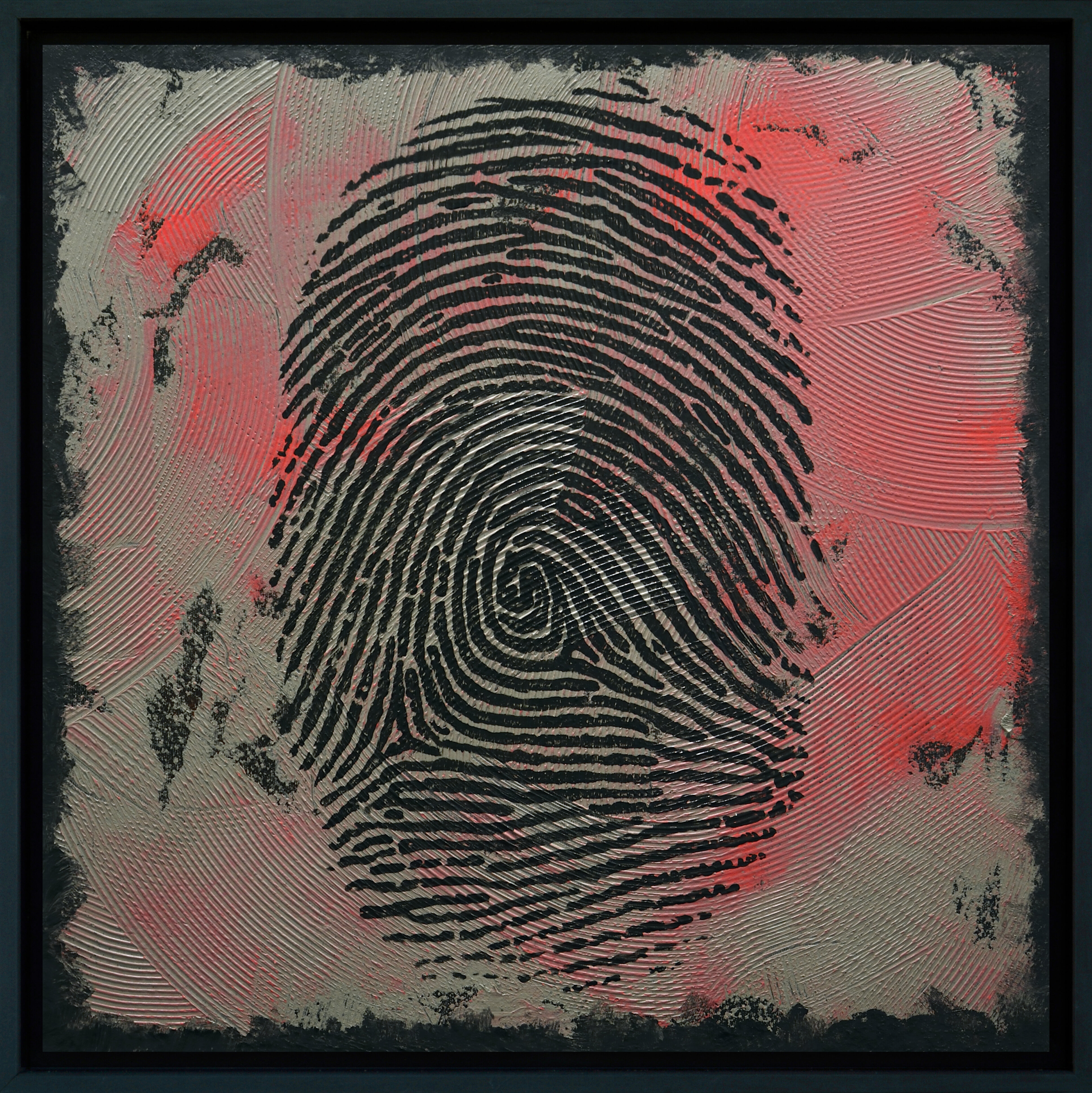 Topic Fingerprint paintings