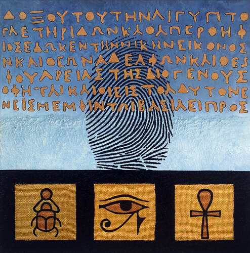 TESTIMONIUM by Giuseppe Corradino, Painting for Sale on Select