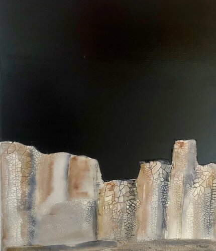 Matière 4 by Karl Blanchet, Painting for Sale on Select