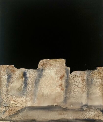 Matière 5 by Karl Blanchet, Painting for Sale on Select