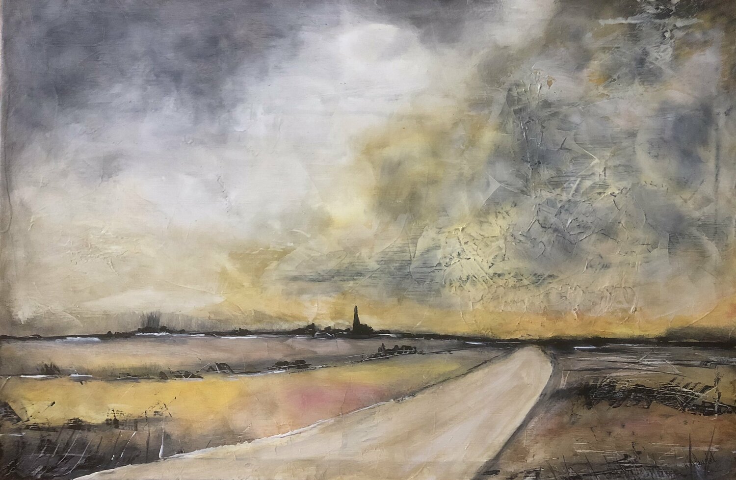 Alsace Karl Blanchet Original painting for sale