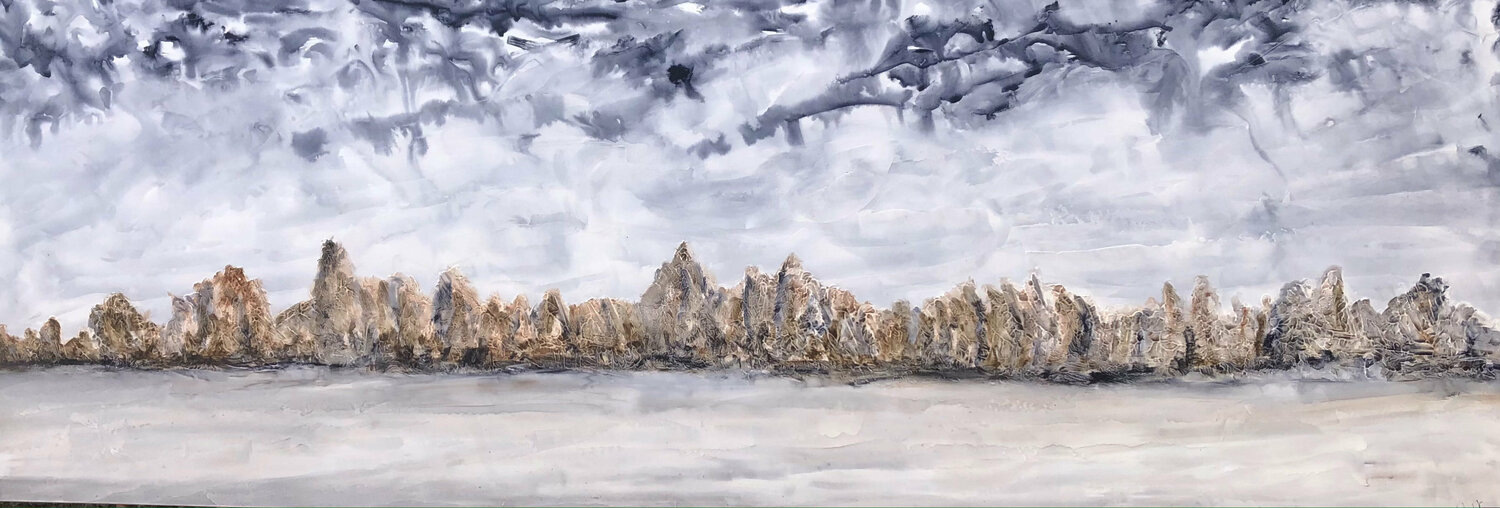 Orage Karl Blanchet Original painting for sale