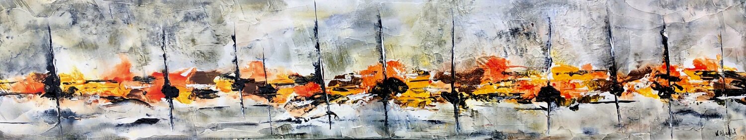 Amarres Karl Blanchet Original painting for sale