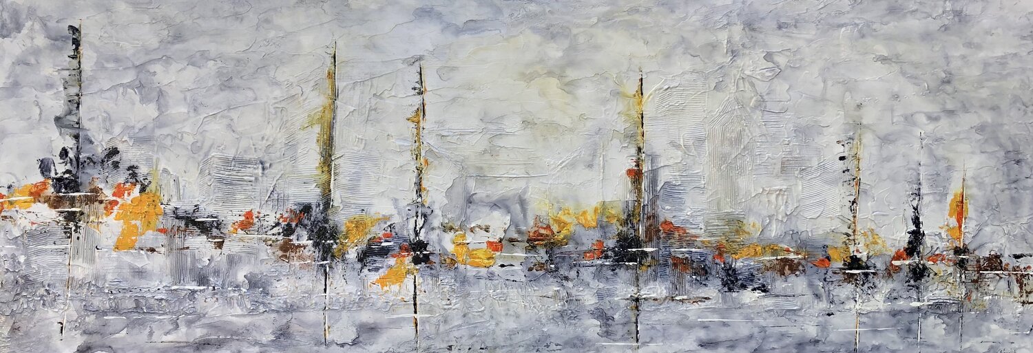 Gros temps Karl Blanchet Original painting for sale