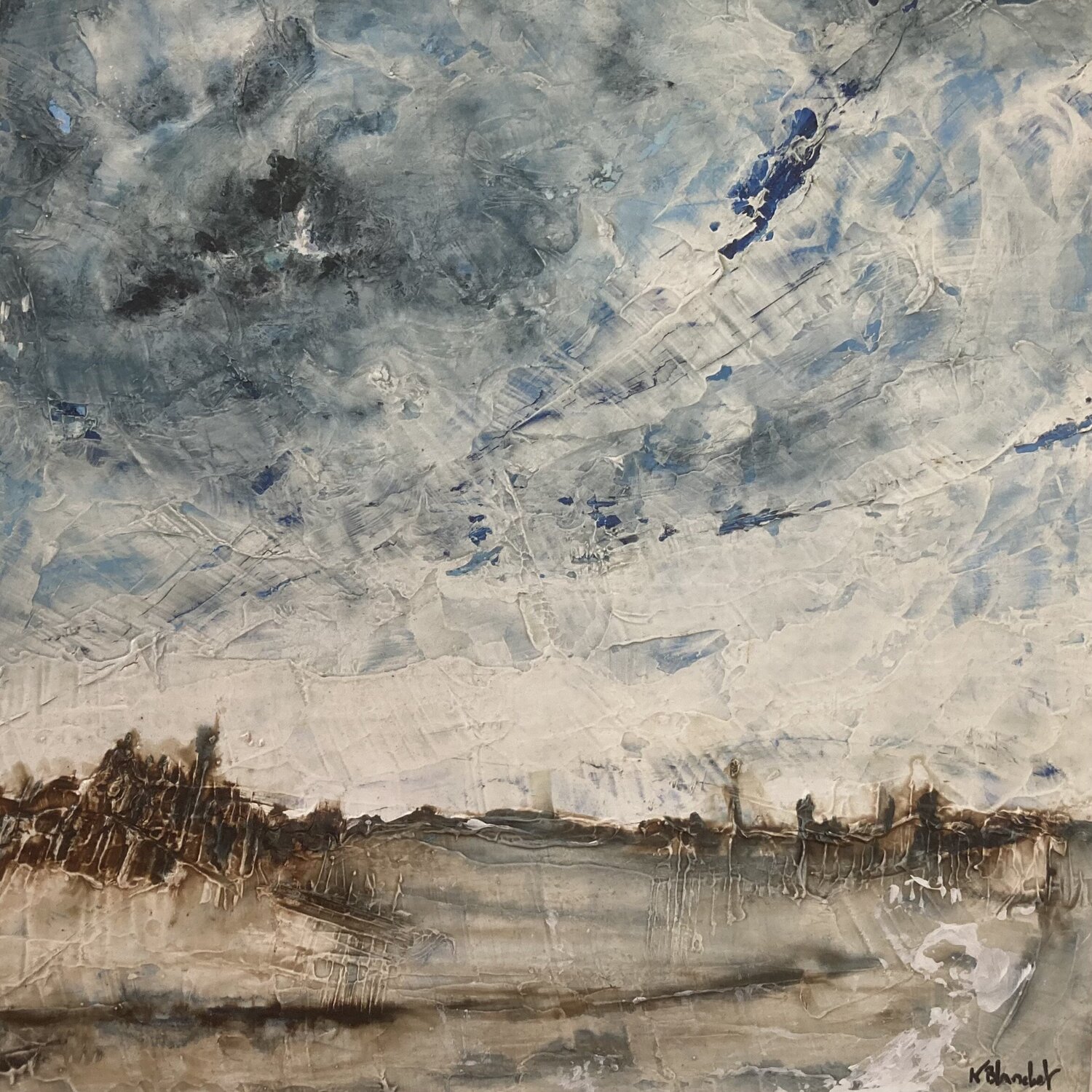 Atmosphère Karl Blanchet Original painting for sale