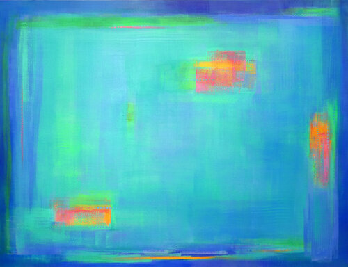 Poolside by Katherine Evans, Painting for Sale on Select