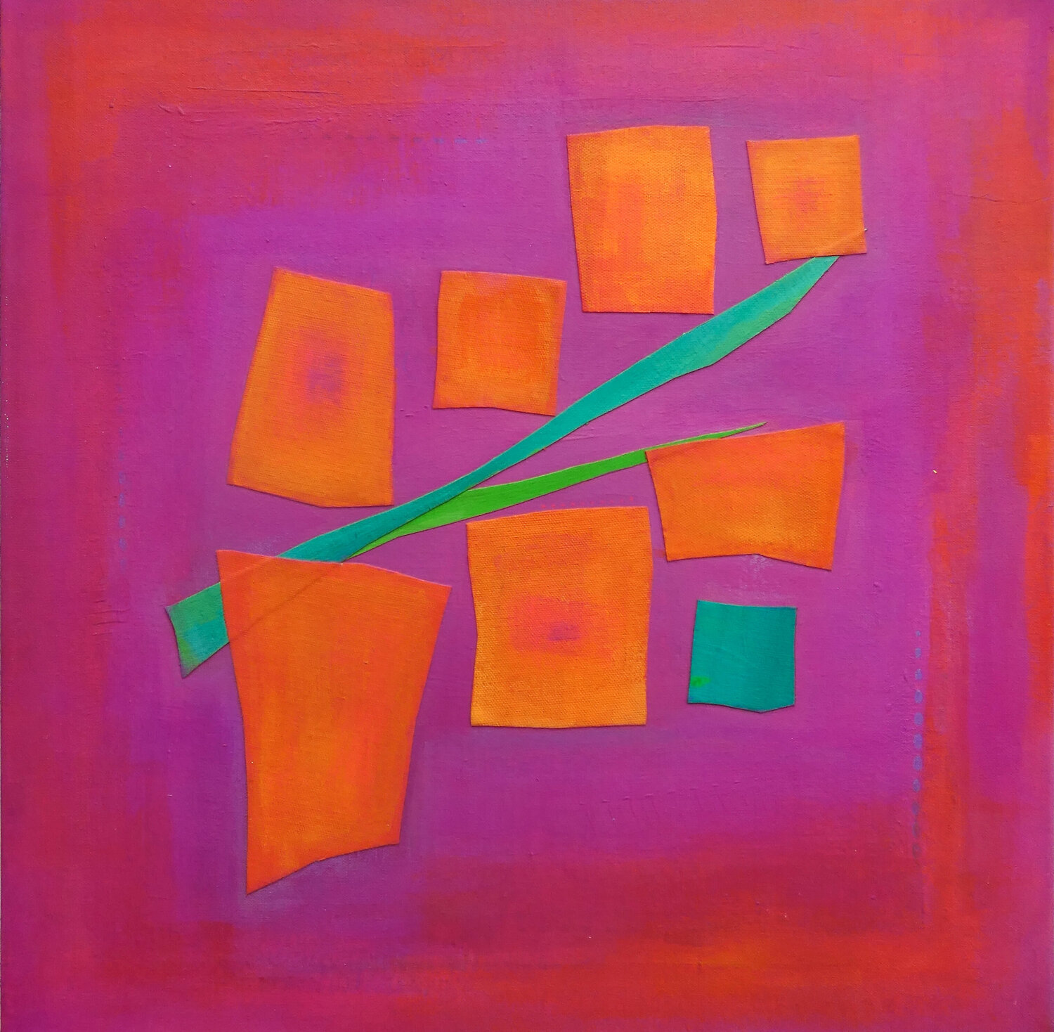 Good Vibrations IX Katherine Evans Original painting for sale