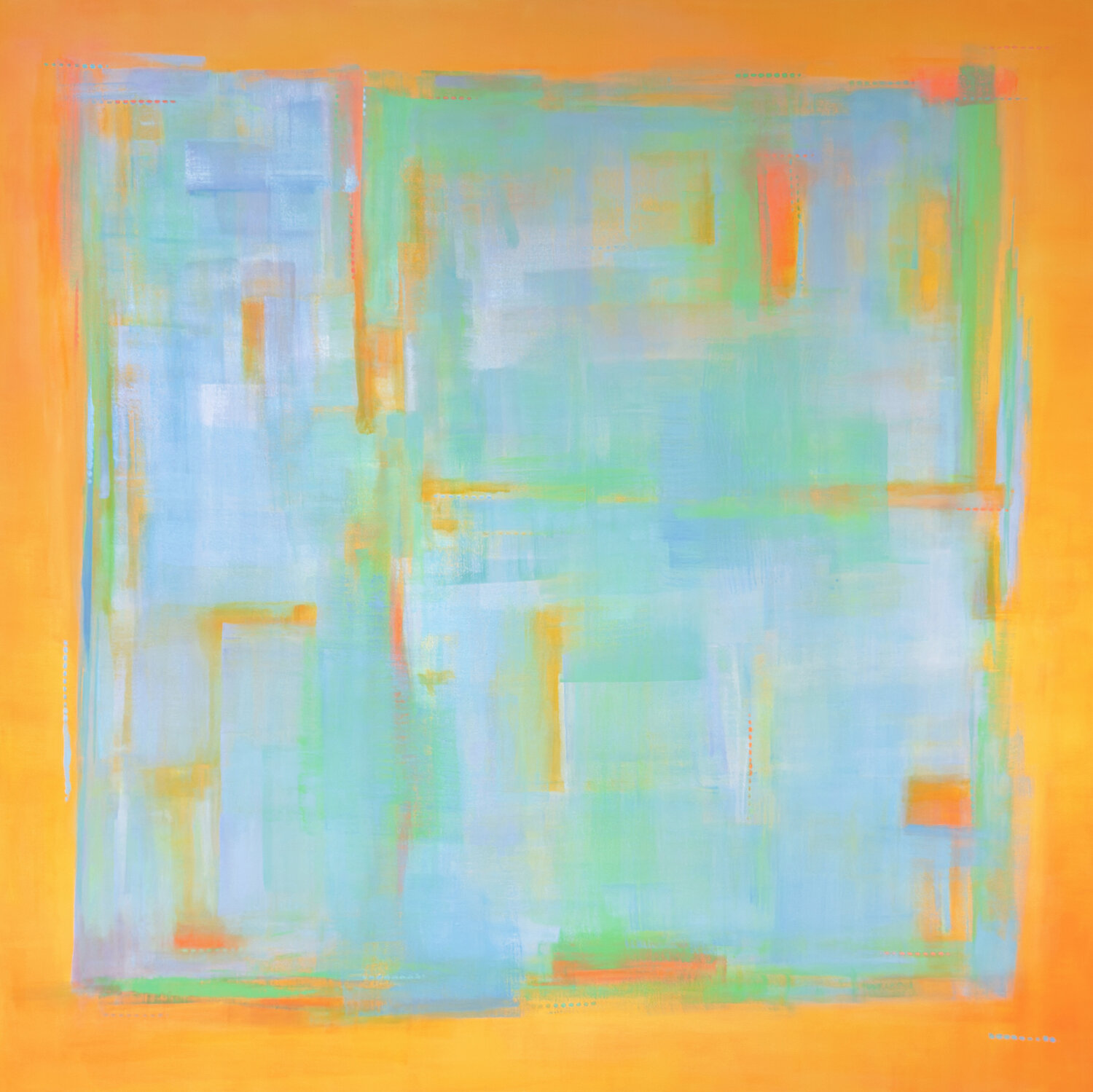 Sunshine State of Mind III Katherine Evans Original painting for sale