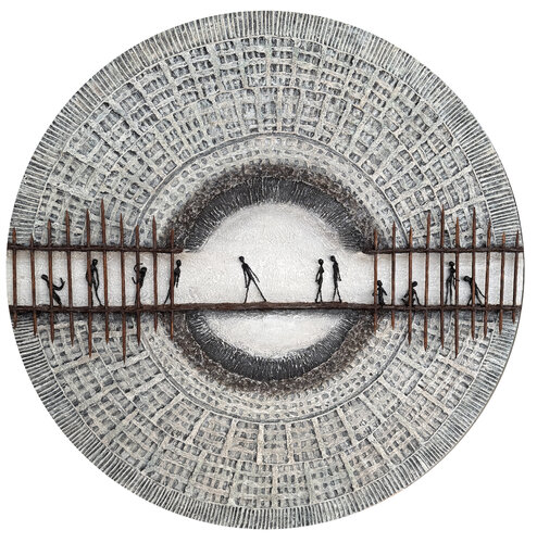La passerelle by Natacha Gillot, Painting for Sale on Select