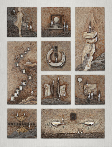 Matière d'ouverture by Natacha Gillot, Painting for Sale on Select