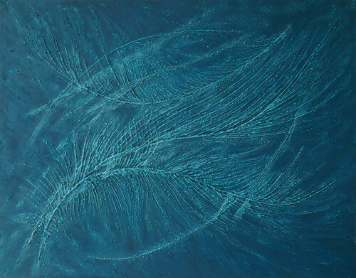 Empreinte Persane by Natacha Gillot, Painting for Sale on Select