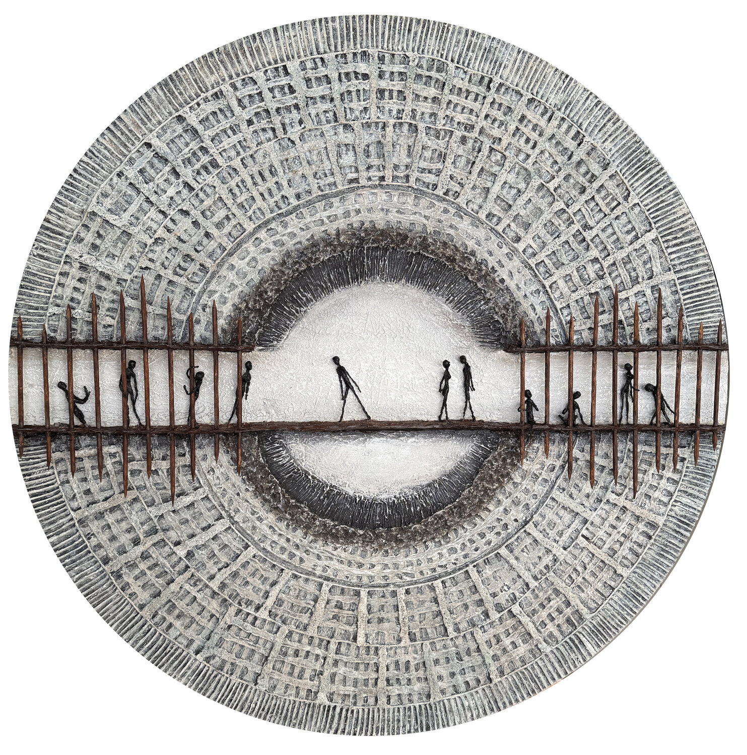 La passerelle Natacha Gillot Original painting for sale