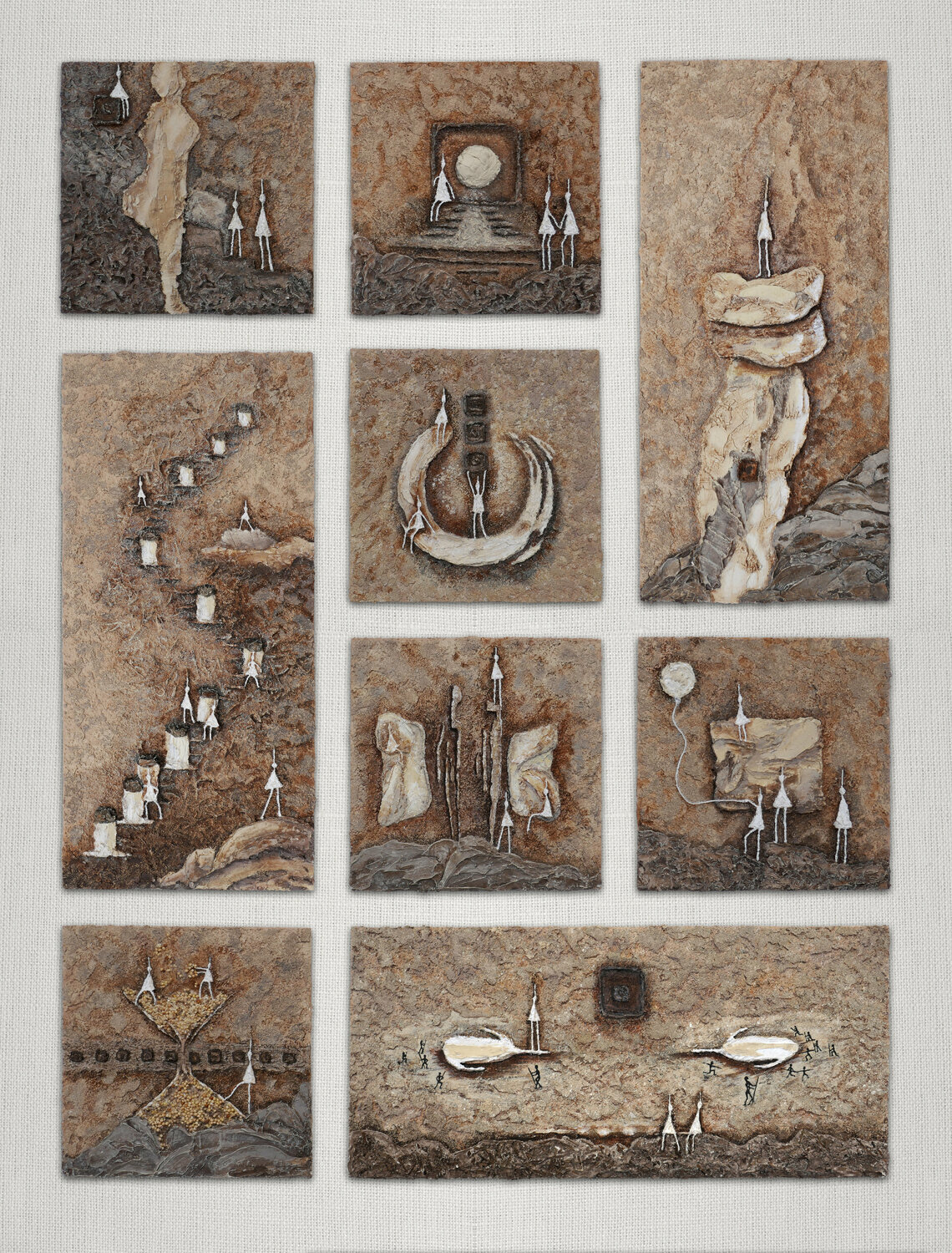 Matière d'ouverture Natacha Gillot Original painting for sale