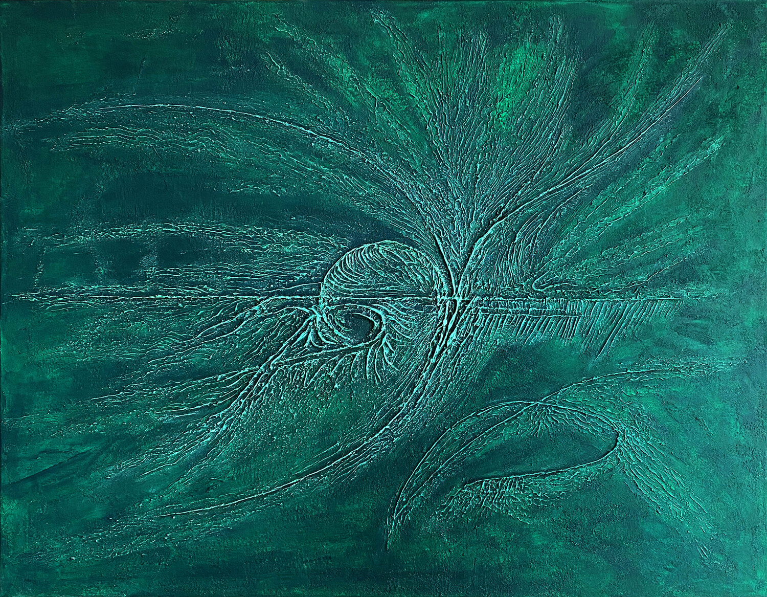 Empreinte Océane Natacha Gillot Original painting for sale