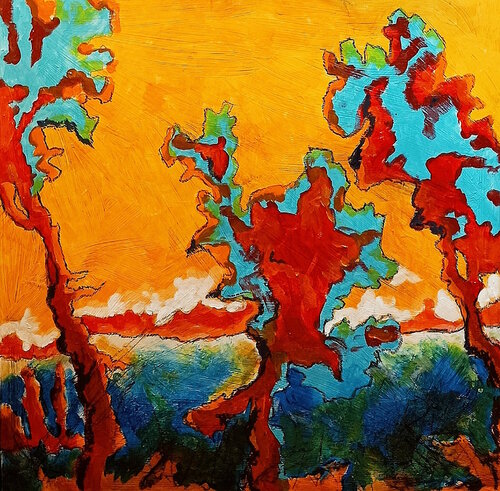 N° 141225 by Walter Gualtiero Passarella, Painting for Sale on Select