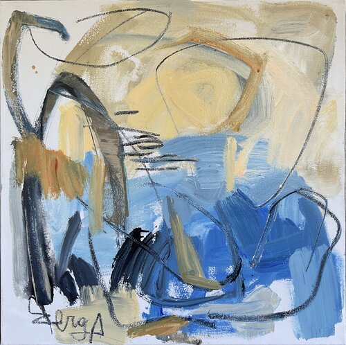 Avant-garde by Mona Berga, Painting for Sale on Select