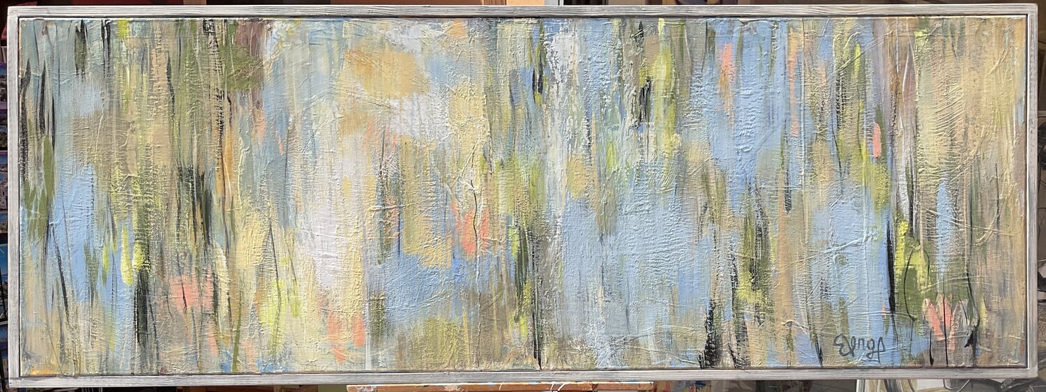 Garden of Eden Mona Berga Original painting for sale