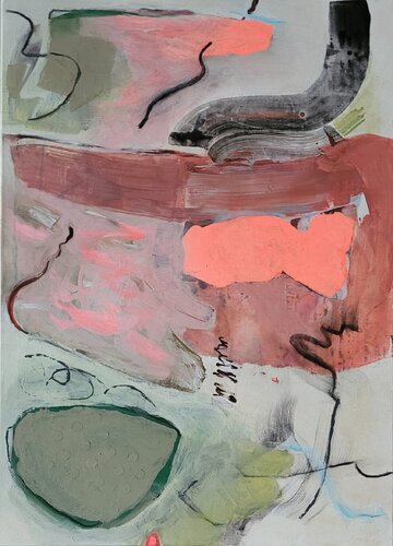 Colores de canícula by Hélène Rooryck, Painting for Sale on Select