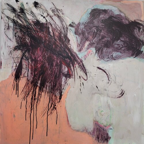 Cuando todo se enreda (momentos fugaces) von Hélène Rooryck, Malerei kaufen auf Select