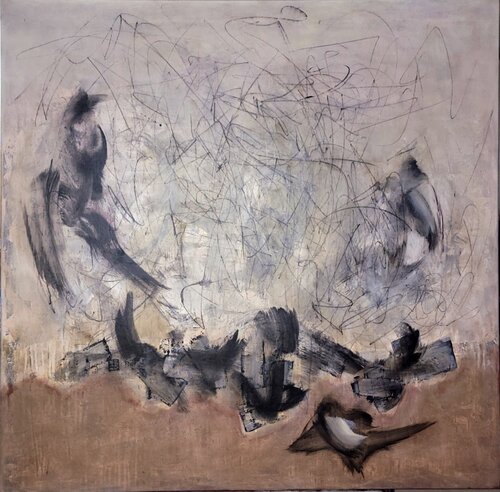 Revuelo by Hélène Rooryck, Painting for Sale on Select