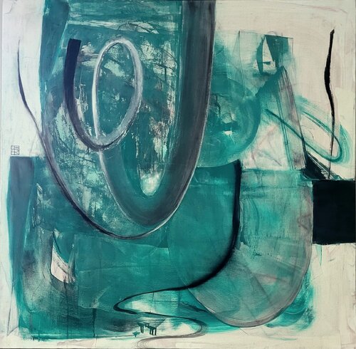 Brisa by Hélène Rooryck, Painting for Sale on Select