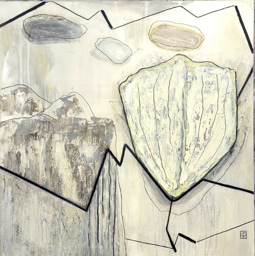 Instante de eternidad by Hélène Rooryck, Painting for Sale on Select