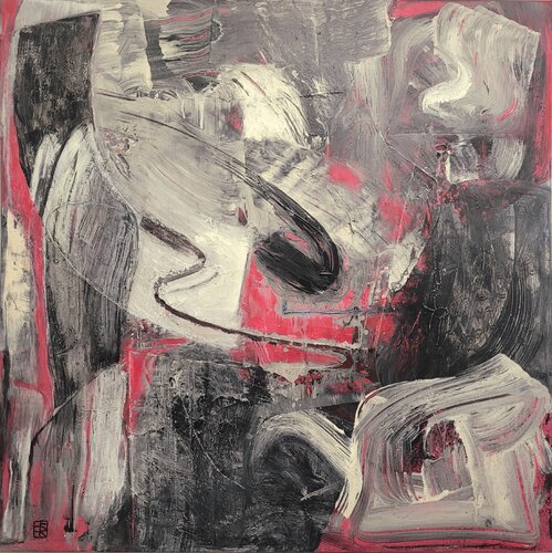 Composición n⁰2 by Hélène Rooryck, Painting for Sale on Select