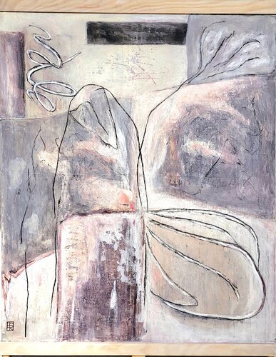 El Aliento de la Tierra by Hélène Rooryck, Painting for Sale on Select
