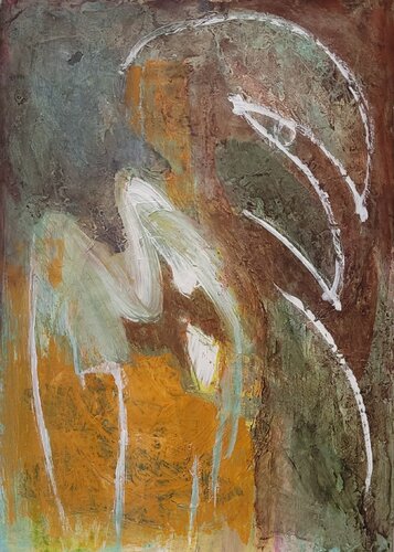 Umbral de tierra by Hélène Rooryck, Painting for Sale on Select
