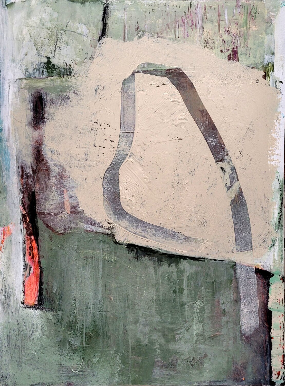 Temps de caresse Hélène Rooryck Original painting for sale